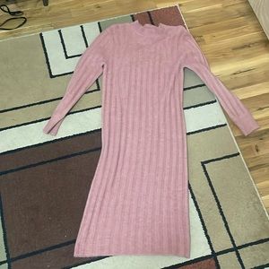 Size small long pink dress